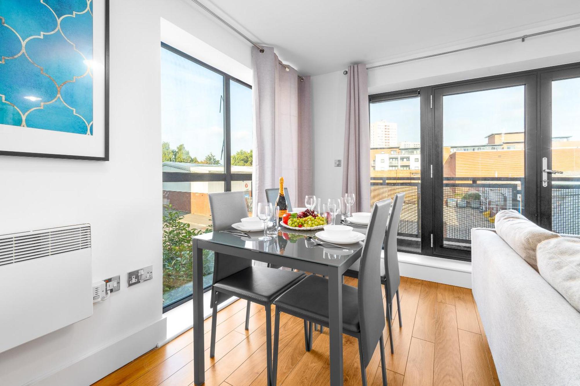 Stylish Birmingham City Centre - 2 Bed - Secure Parking - 5Ac Exteriör bild