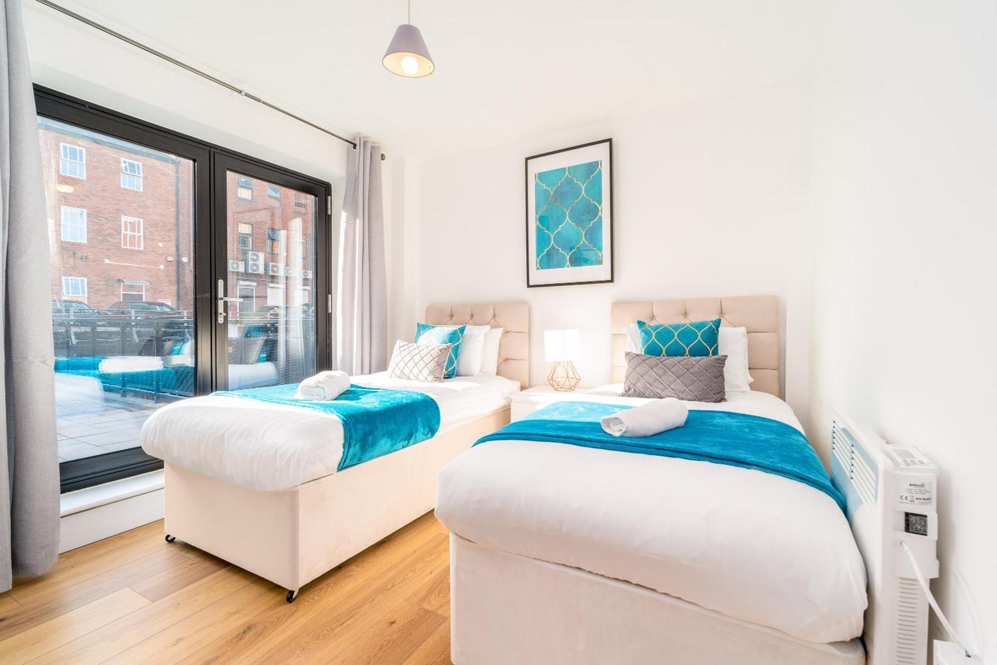 Stylish Birmingham City Centre - 2 Bed - Secure Parking - 5Ac Exteriör bild