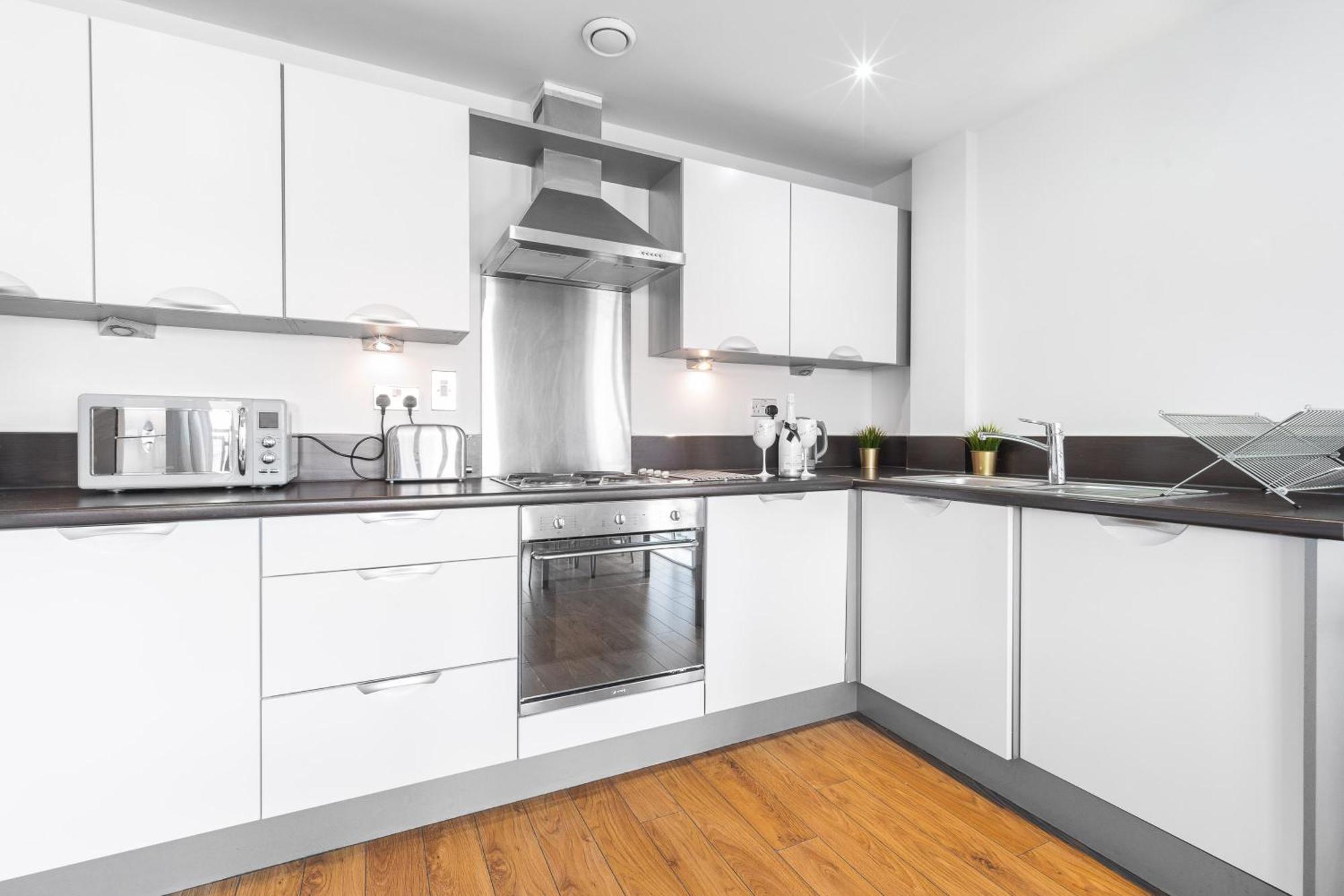 Stylish Birmingham City Centre - 2 Bed - Secure Parking - 5Ac Exteriör bild
